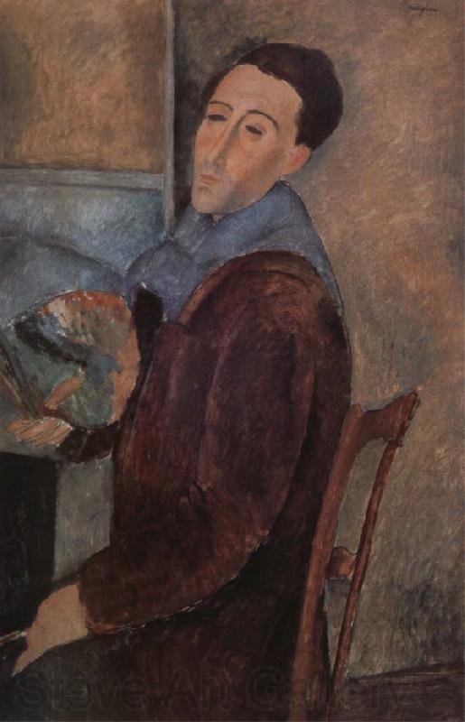 Amedeo Modigliani Self-Portrait Spain oil painting art
